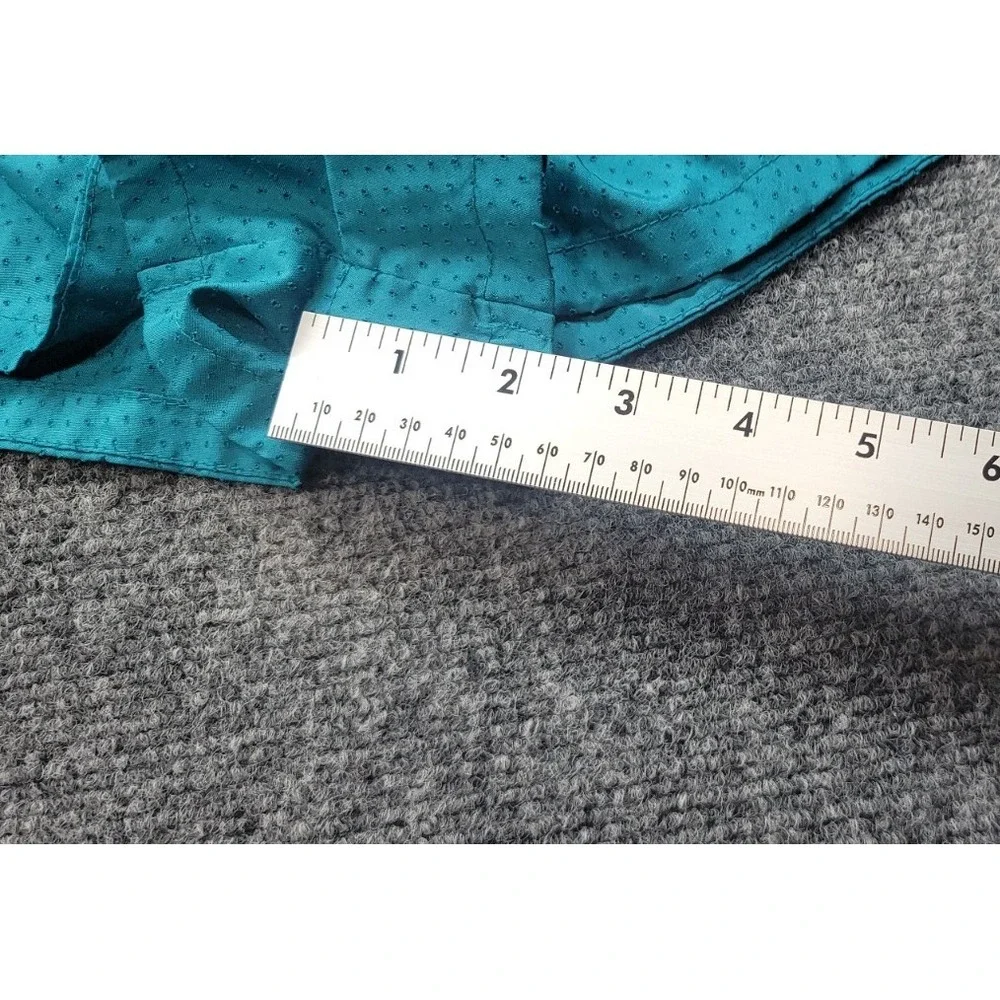 Nike Dri-Fit Running Shorts Women's Small Teal Built-in Brief Drawstring Pocket